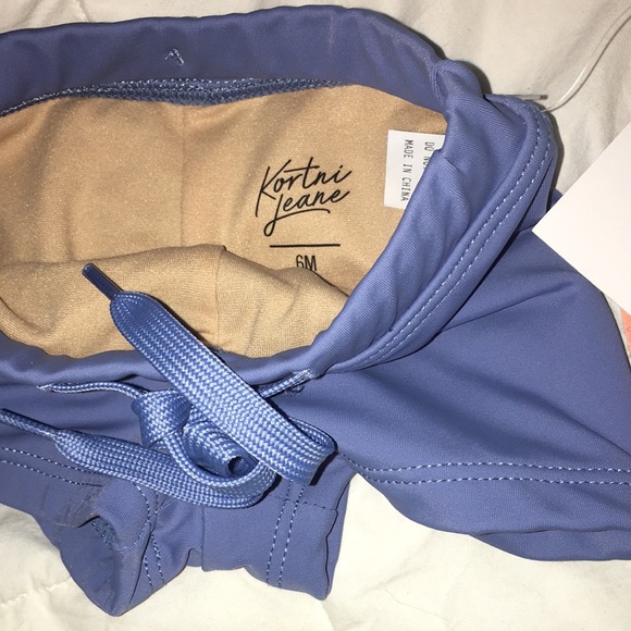 6 mo milky blue euros nwt - Picture 2 of 2